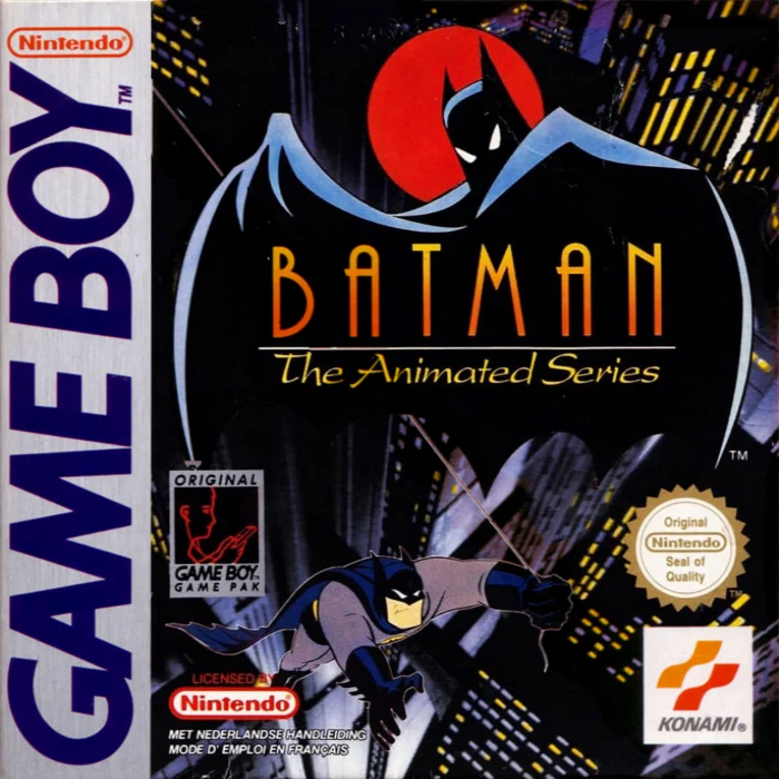 Jaquette de Batman The Animated Series sur Game Boy