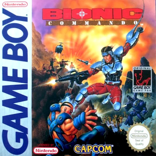 Jaquette de Bionic Commando sur Game Boy