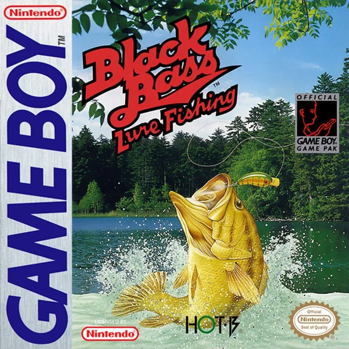 Jaquette de Black Bass Lure Fishing sur Game Boy
