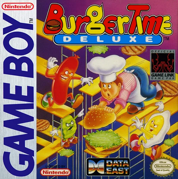 Jaquette de BurgerTime Deluxe sur Game Boy