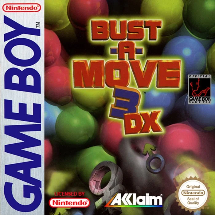 Jaquette de Bust A Move 3 DX sur Game Boy