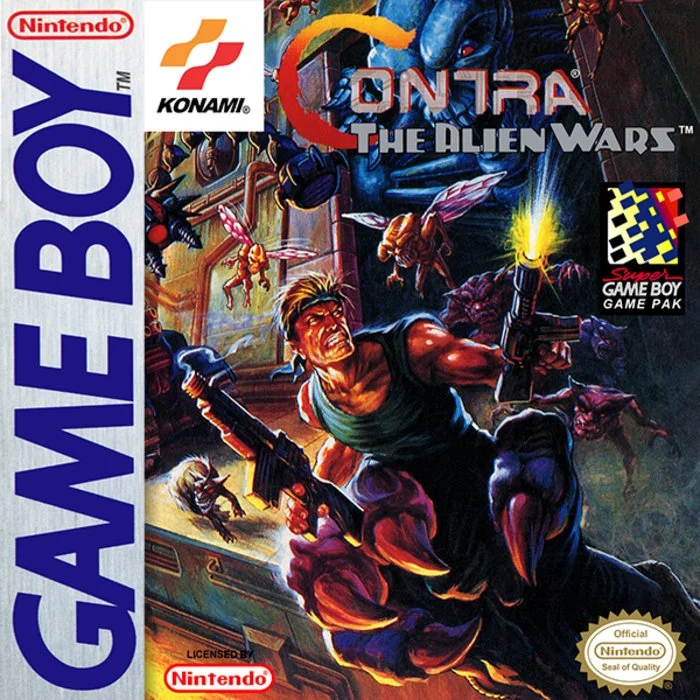 Jaquette de Contra The Alien Wars sur Game Boy