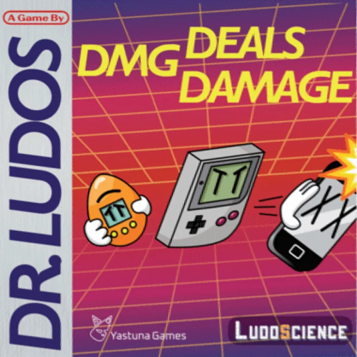 Jaquette de DMG Deals Damage sur Game Boy