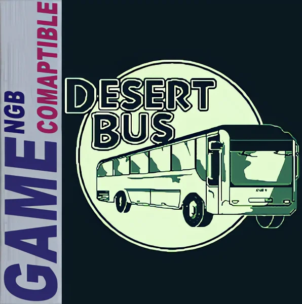 Jaquette de Desert Bus sur Game Boy