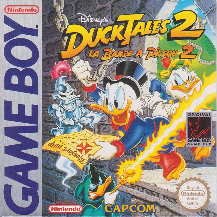 Jaquette de Disneys DuckTales 2 sur Game Boy