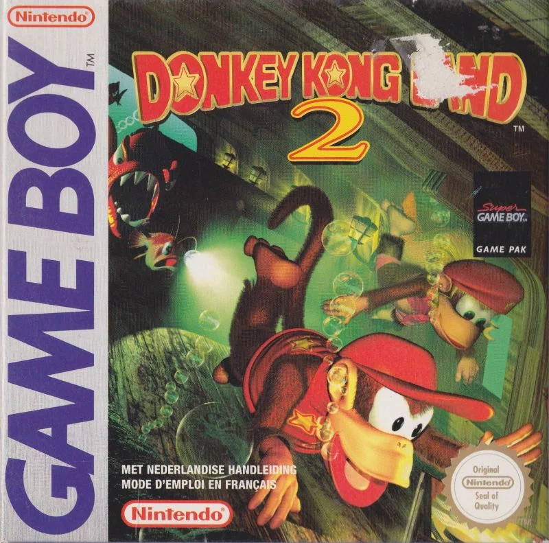 Jaquette de Donkey Kong Land 2 sur Game Boy
