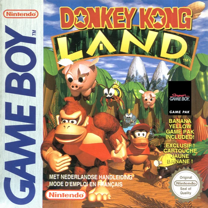 Jaquette de Donkey Kong Land sur Game Boy