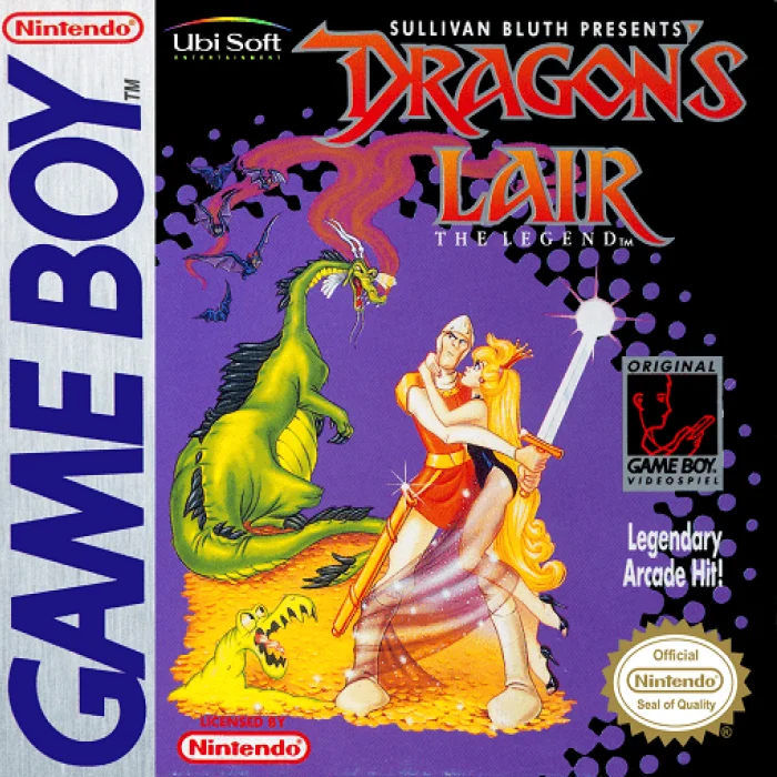 Jaquette de Dragons Lair The Legend sur Game Boy
