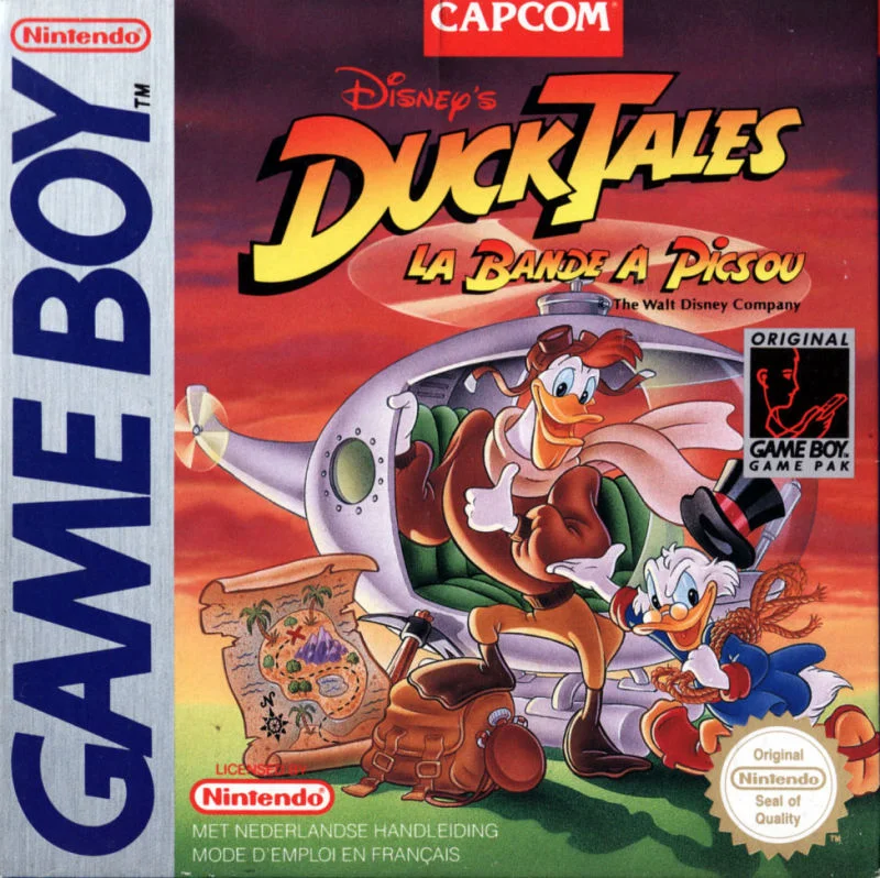 Jaquette de DuckTales La Bande a Picsou sur Game Boy