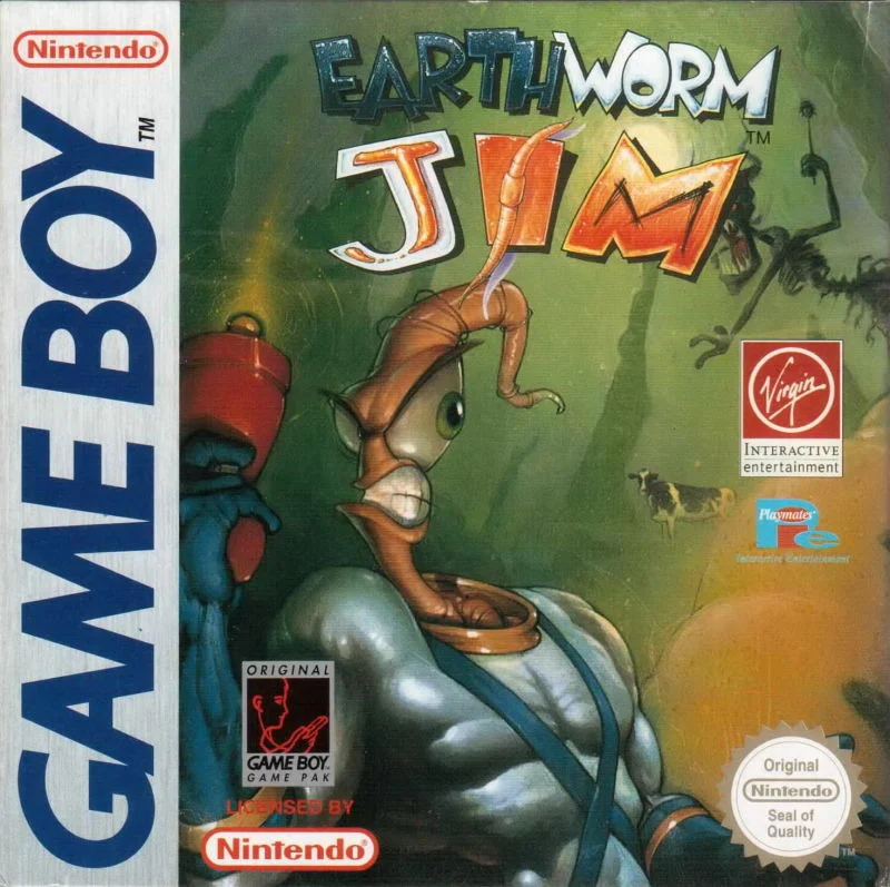 Jaquette de Earthworm Jim sur Game Boy