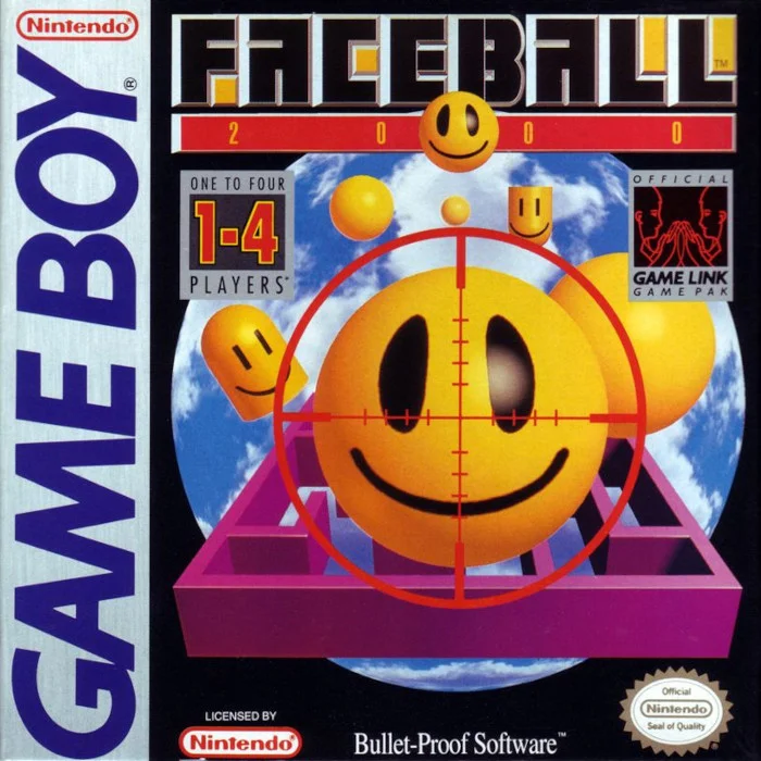 Jaquette de Faceball 2000 sur Game Boy