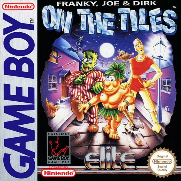 Jaquette de Franky Joe Dirk. On the Tiles sur Game Boy