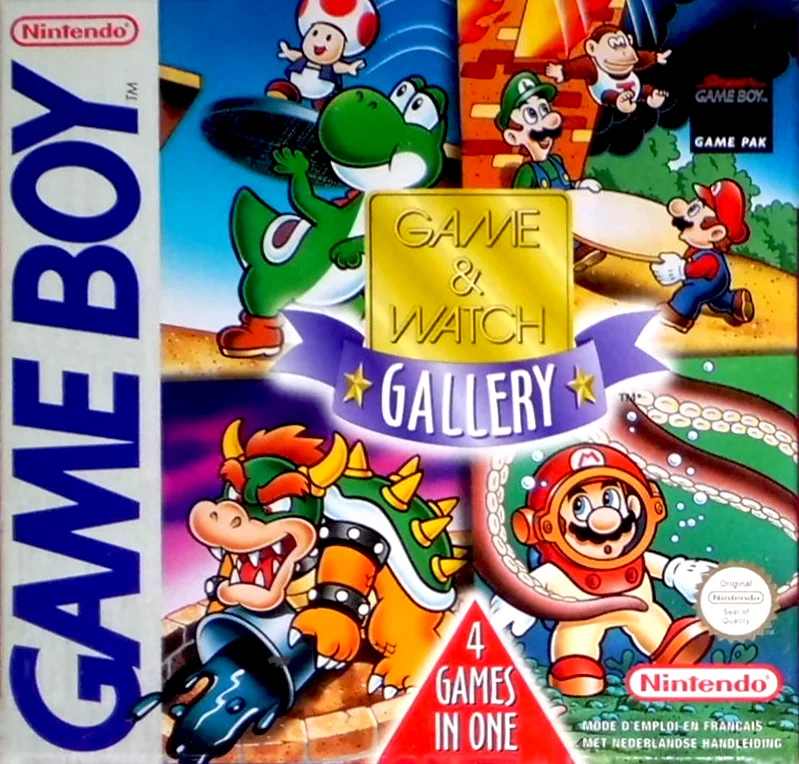 Jaquette de Game Watch Gallery sur Game Boy