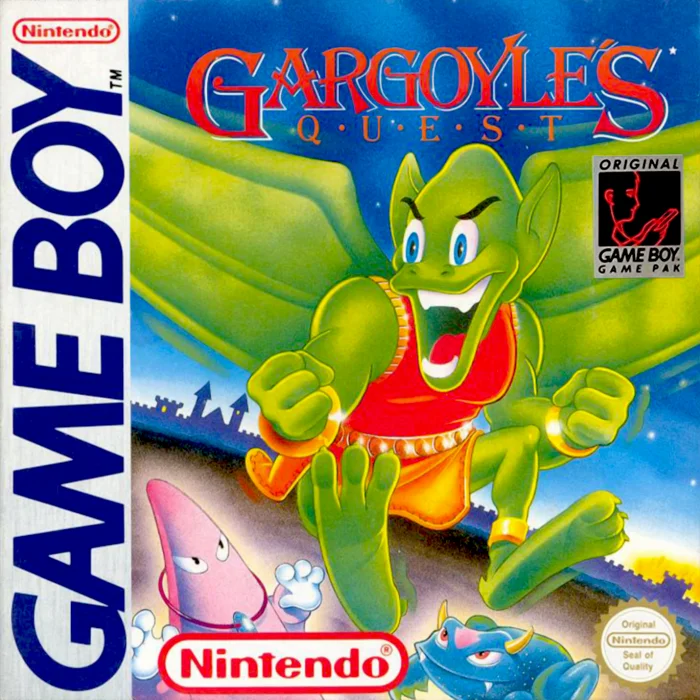 Jaquette de Gargoyles Quest sur Game Boy
