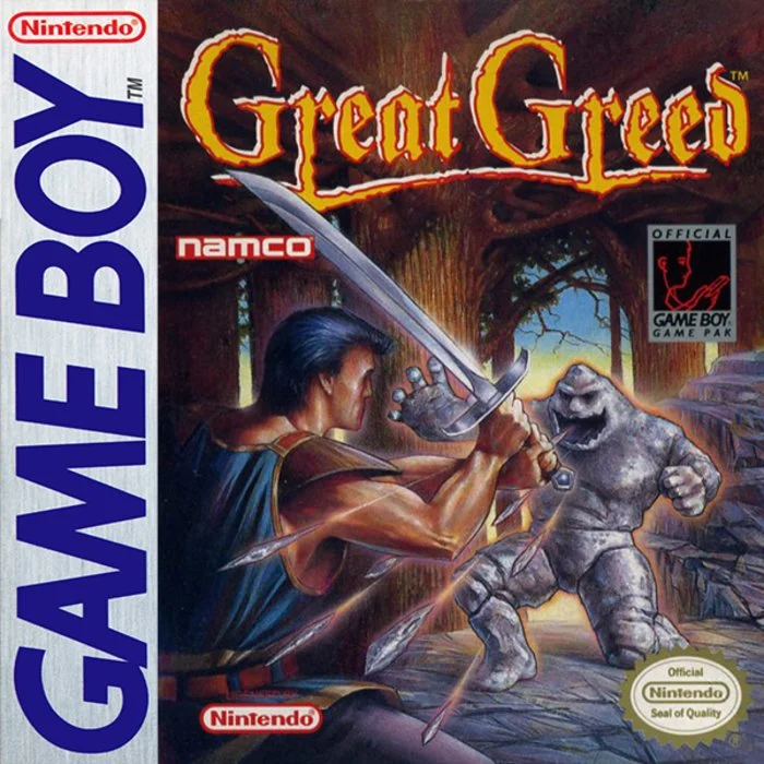 Jaquette de Great Greed sur Game Boy