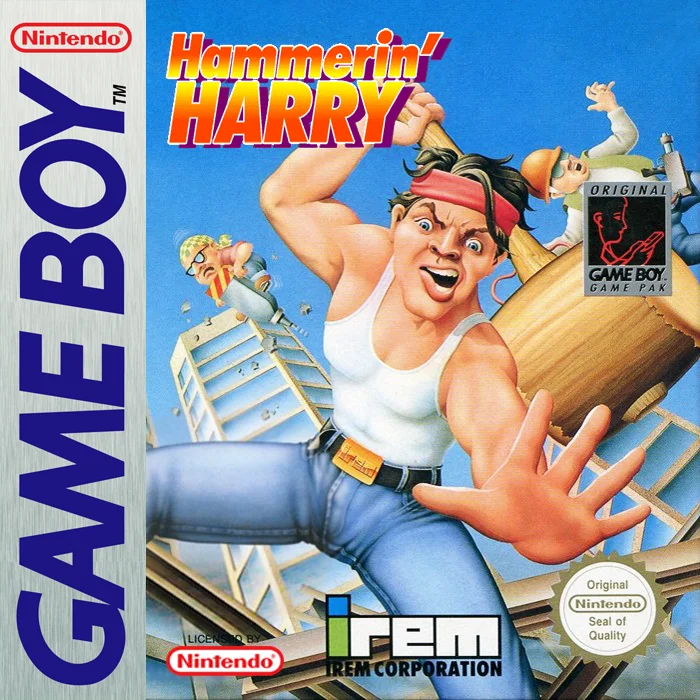 Jaquette de Hammerin Harry 1 sur Game Boy