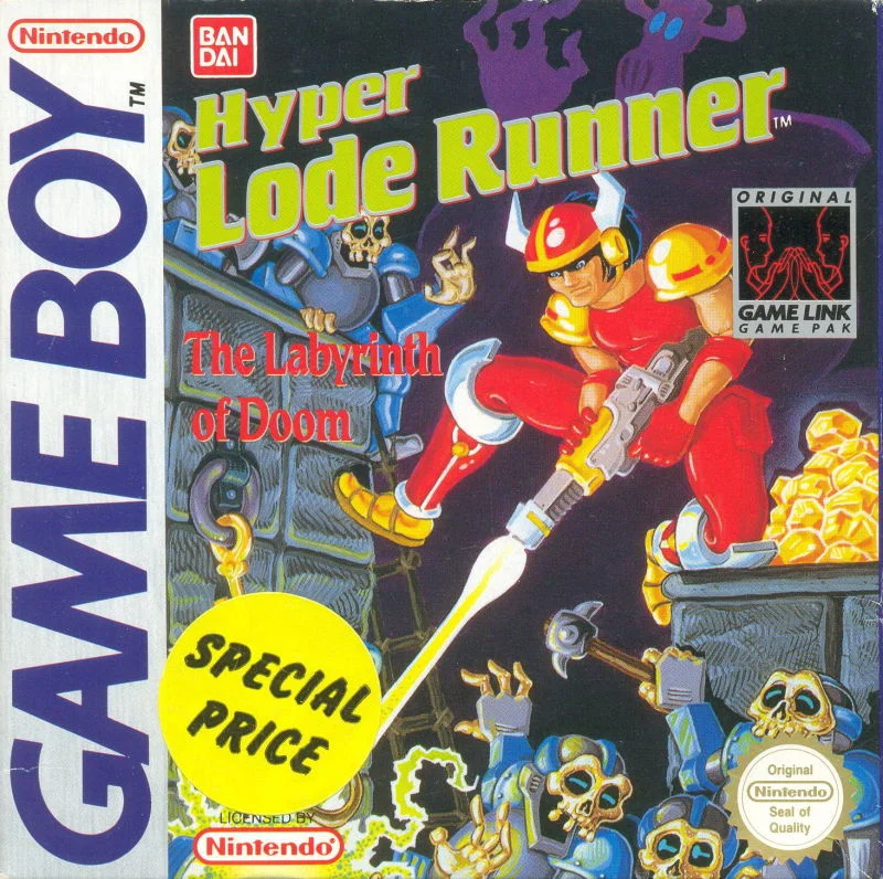 Jaquette de Hyper Lode Runner sur Game Boy