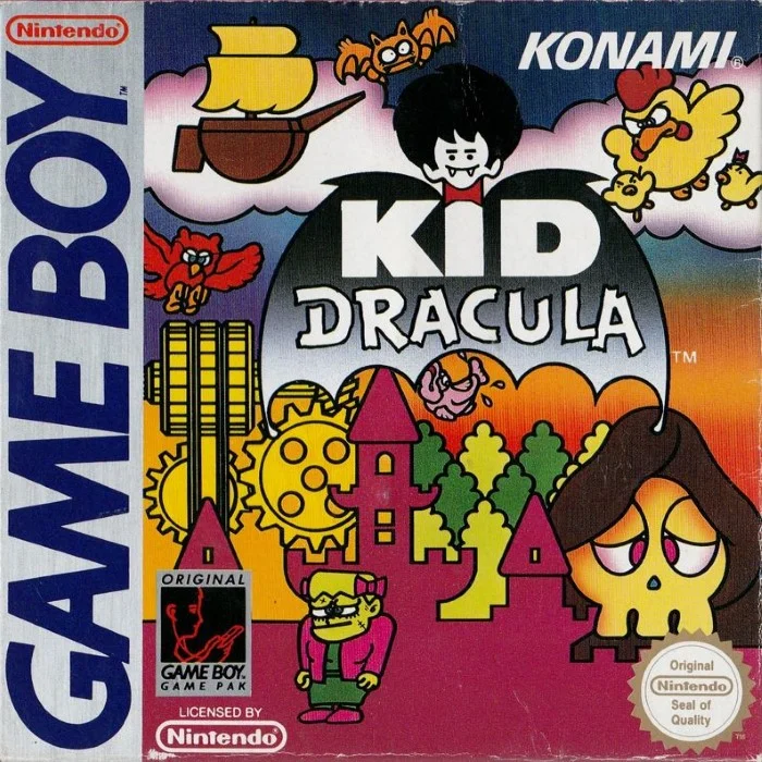 Jaquette de Kid Dracula sur Game Boy