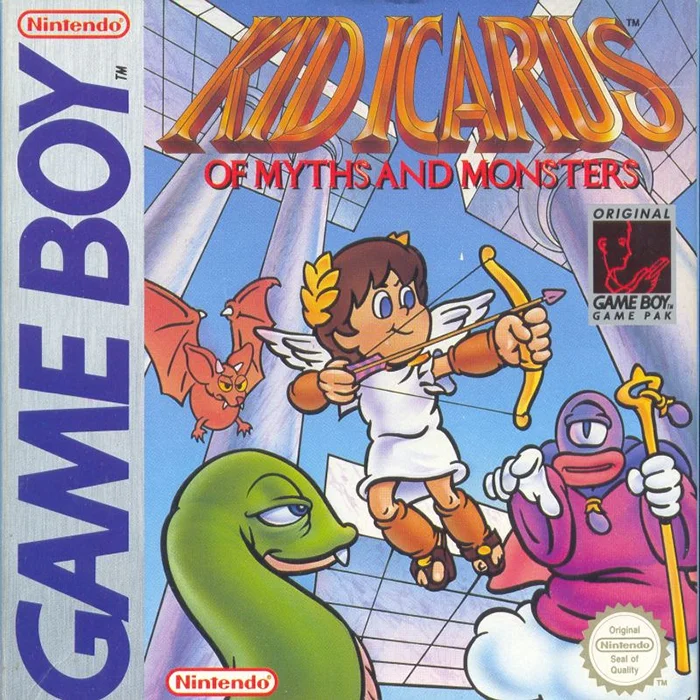 Jaquette de Kid Icarus Of Myths and Monsters sur Game Boy