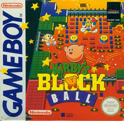 Jaquette de Kirbys Block Ball sur Game Boy