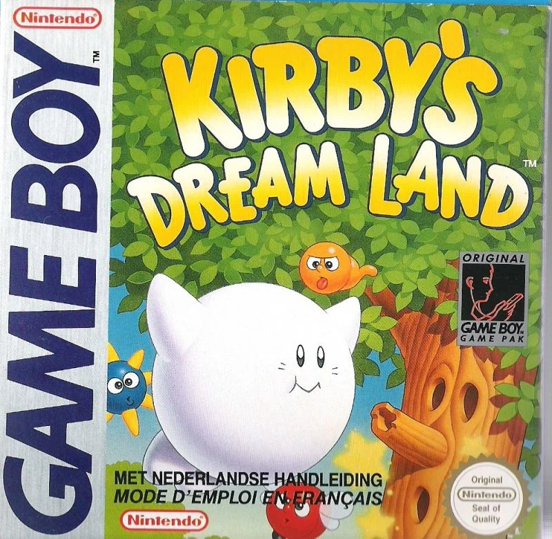 Jaquette de Kirbys Dream Land sur Game Boy