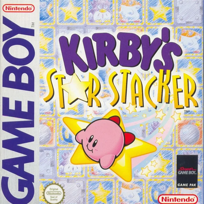Jaquette de Kirbys Star Stacker sur Game Boy