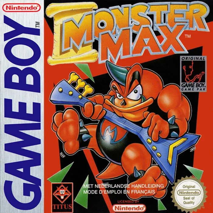 Jaquette de Monster Max sur Game Boy