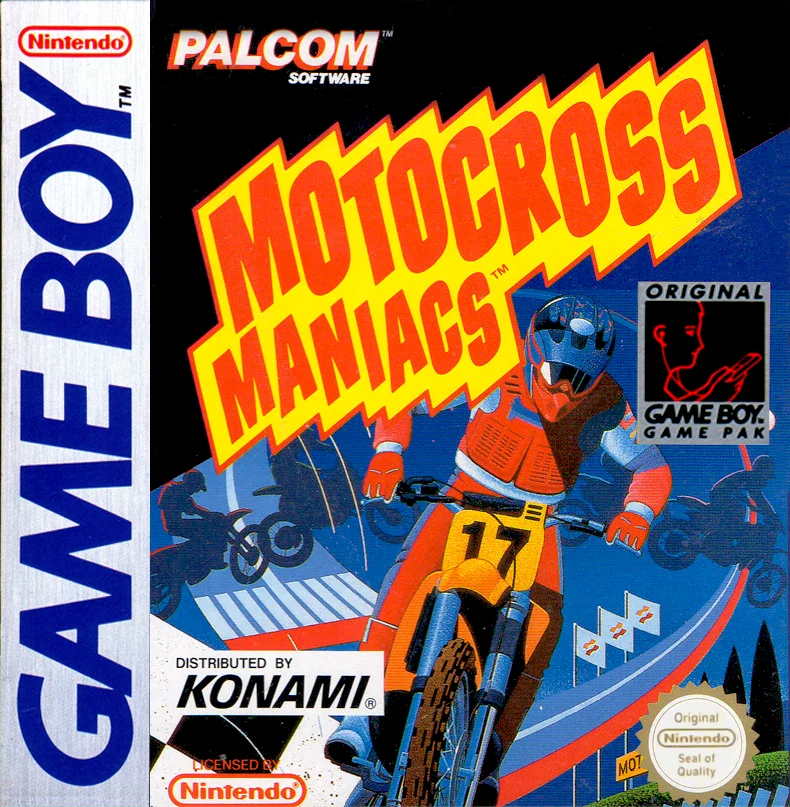 Jaquette de Motocross Maniacs sur Game Boy