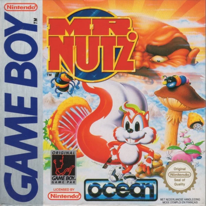 Jaquette de Mr. Nutz sur Game Boy