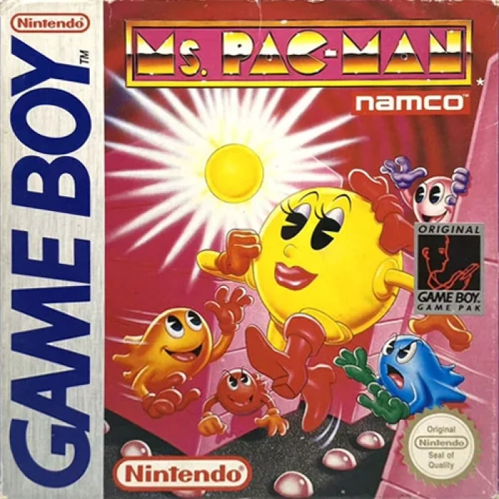 Jaquette de Ms. Pac Man sur Game Boy
