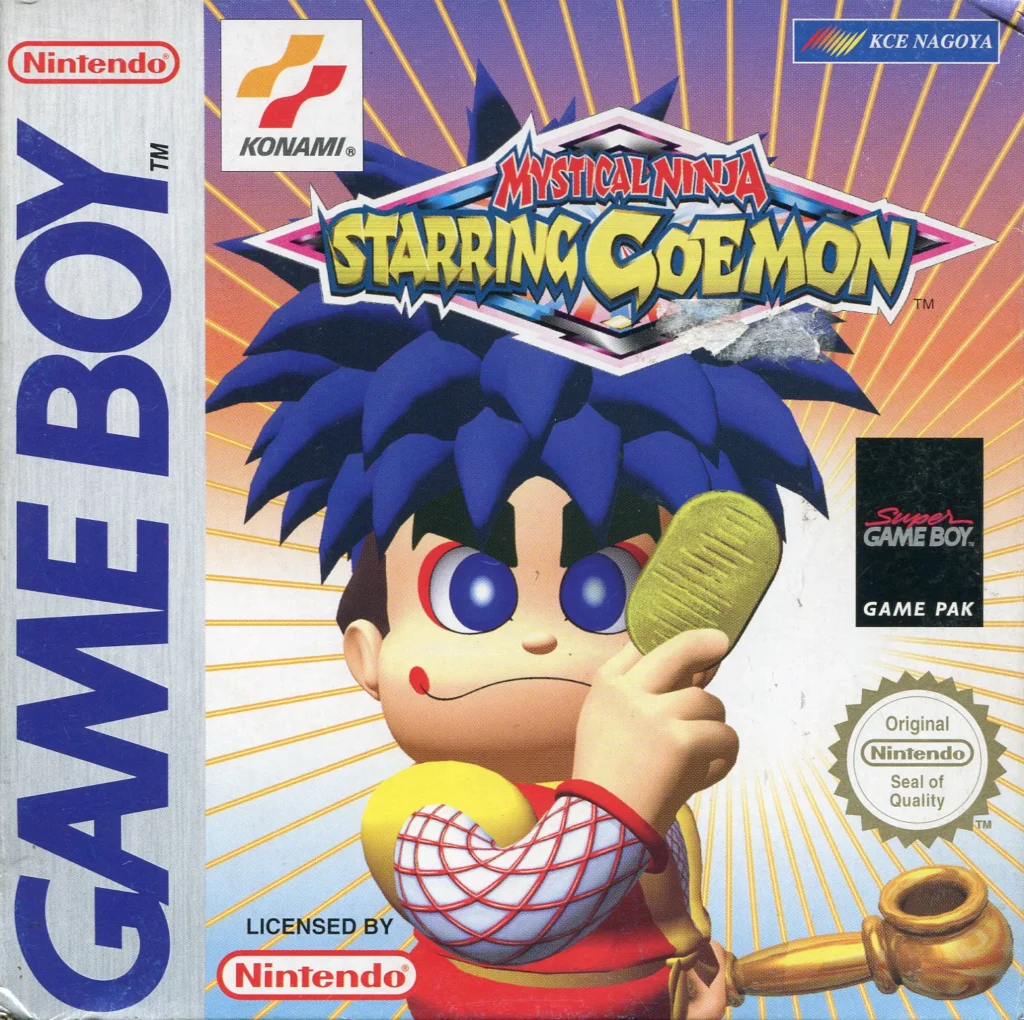 Jaquette de Mystical Ninja Starring Goemon sur Game Boy