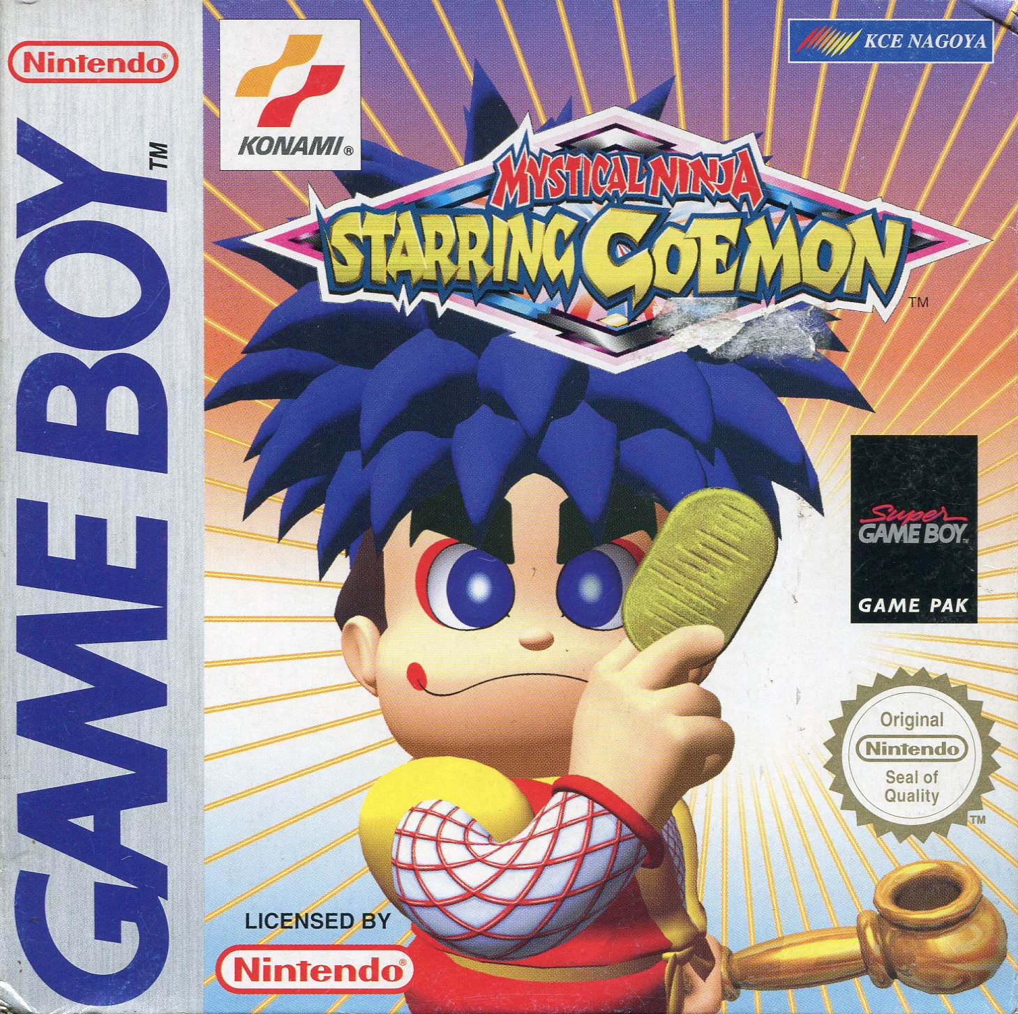 Jaquette de Mystical Ninja Starring Goemon sur Game Boy