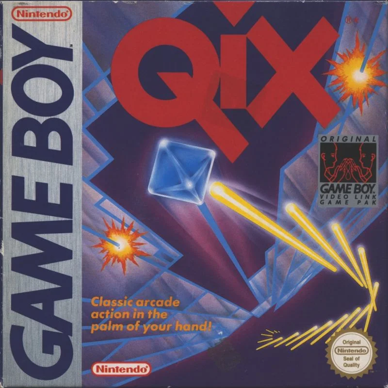 Jaquette de QIX sur Game Boy
