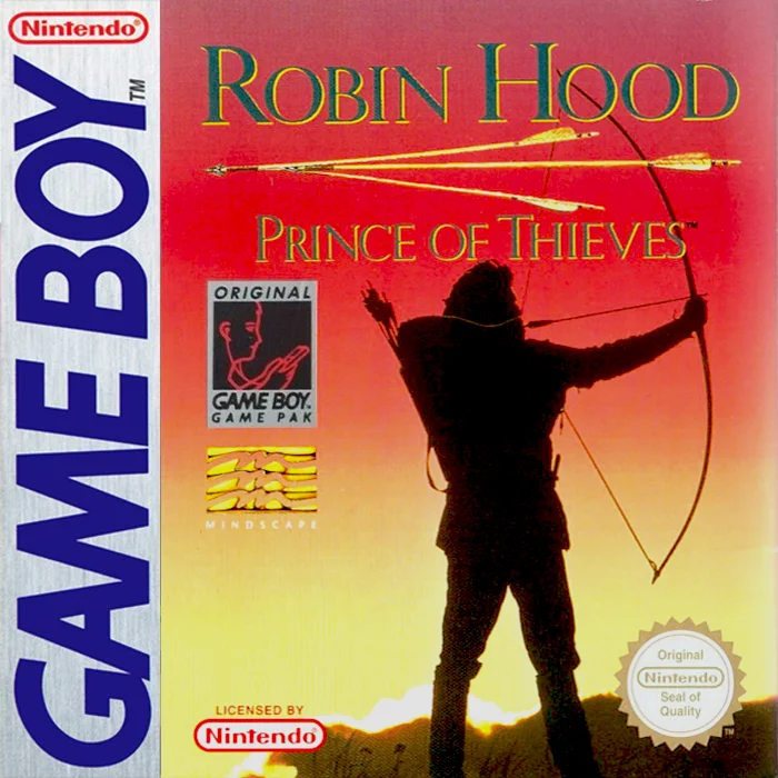 Jaquette de Robin Hood Prince of Thieves sur Game Boy