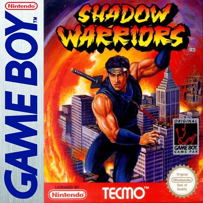 Jaquette de Shadow Warriors sur Game Boy