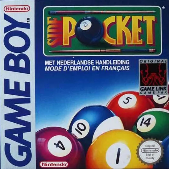 Jaquette de Side Pocket sur Game Boy
