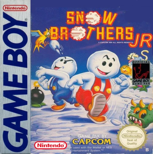 Jaquette de Snow Brothers sur Game Boy