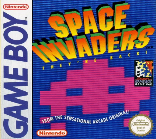 Jaquette de Space Invaders sur Game Boy