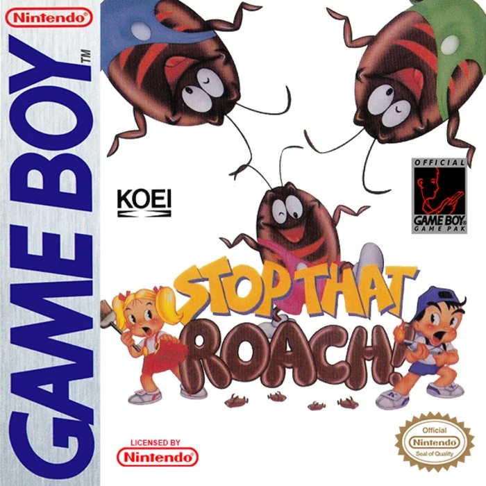 Jaquette de Stop That Roach sur Game Boy