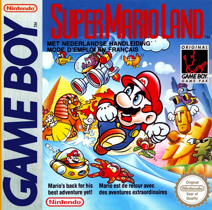 Jaquette de Super Mario Land sur Game Boy