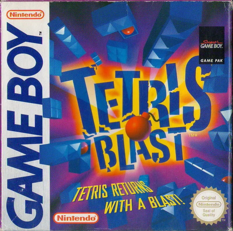 Jaquette de Tetris Blast sur Game Boy