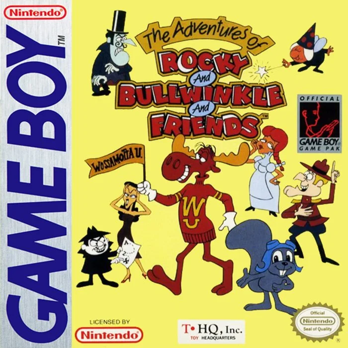 Jaquette de The Adventures of Rocky and Bullwinkle and Friends sur Game Boy