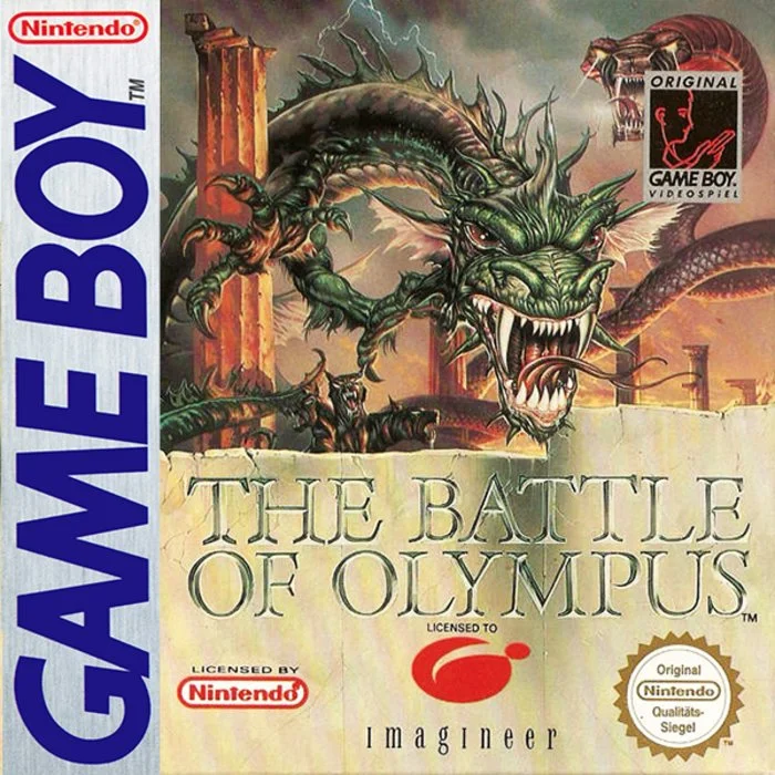 Jaquette de The Battle of Olympus sur Game Boy