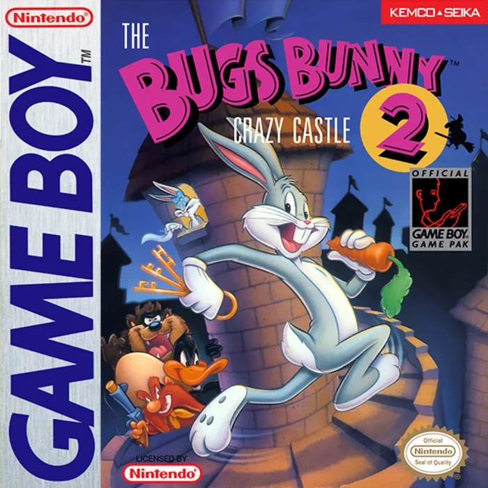 Jaquette de The Bugs Bunny Crazy Castle 2 sur Game Boy