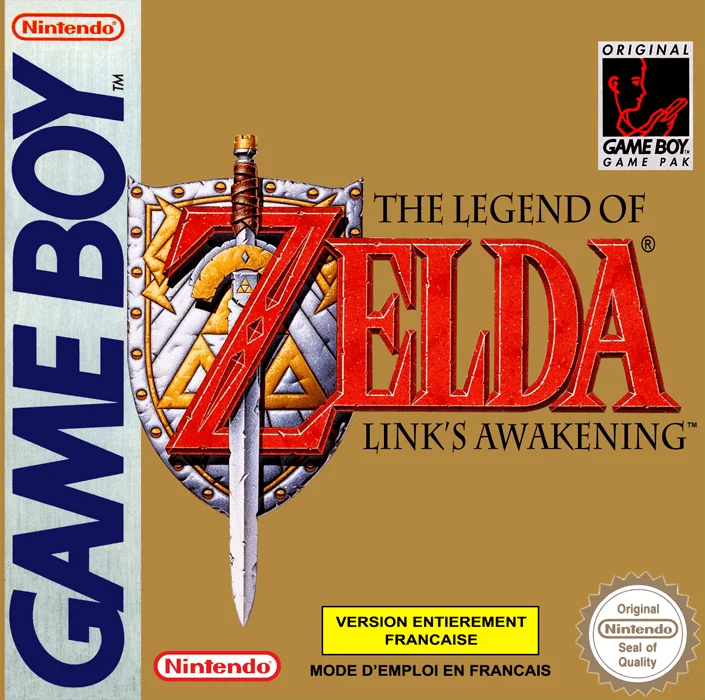 Jaquette de The Legend of Zelda Links Awakening sur Game Boy
