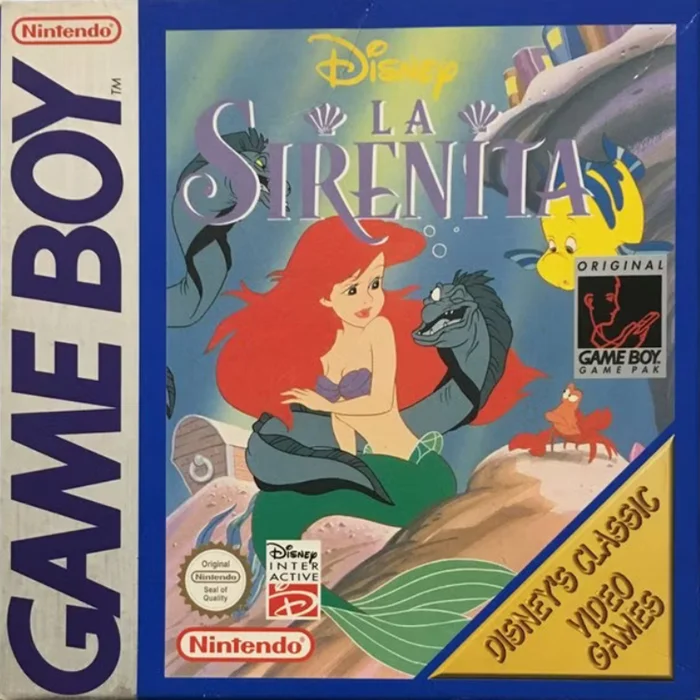 Jaquette de The Little Mermaid sur Game Boy