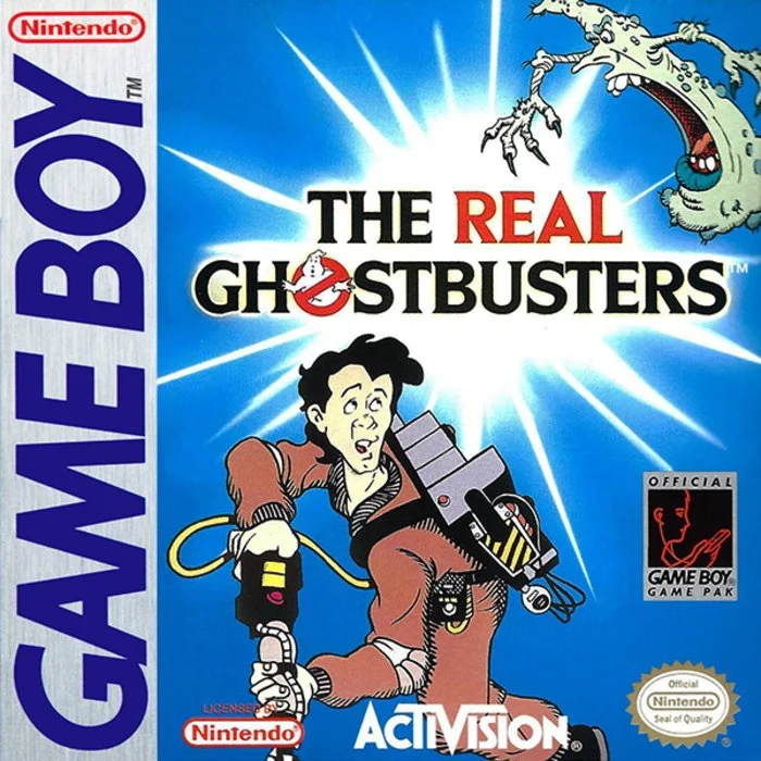 Jaquette de The Real Ghostbusters sur Game Boy