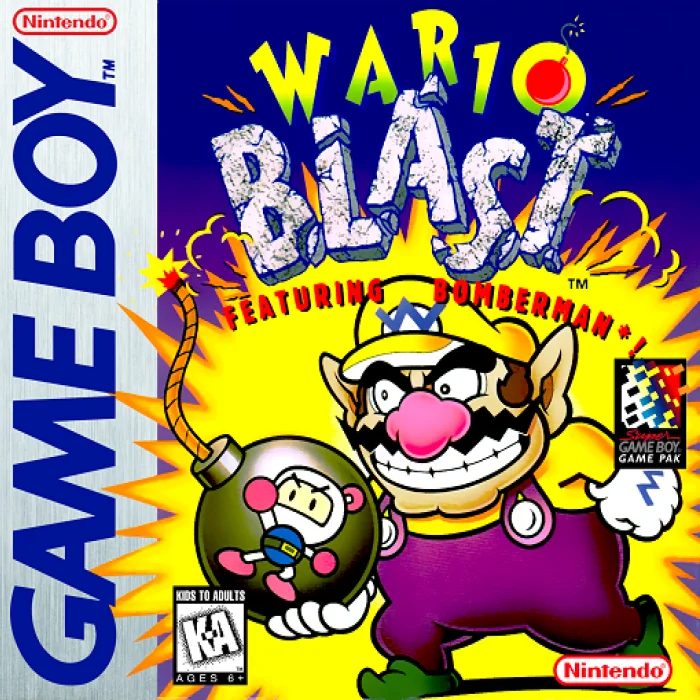 Jaquette de Wario Blast Featuring Bomberman sur Game Boy