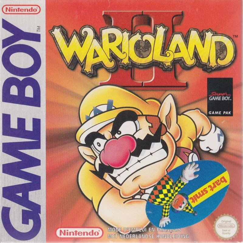 Jaquette de Wario Land II sur Game Boy