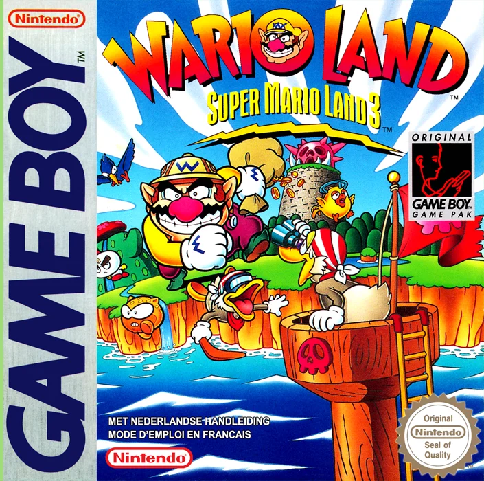 Jaquette de Wario Land Super Mario Land 3 sur Game Boy